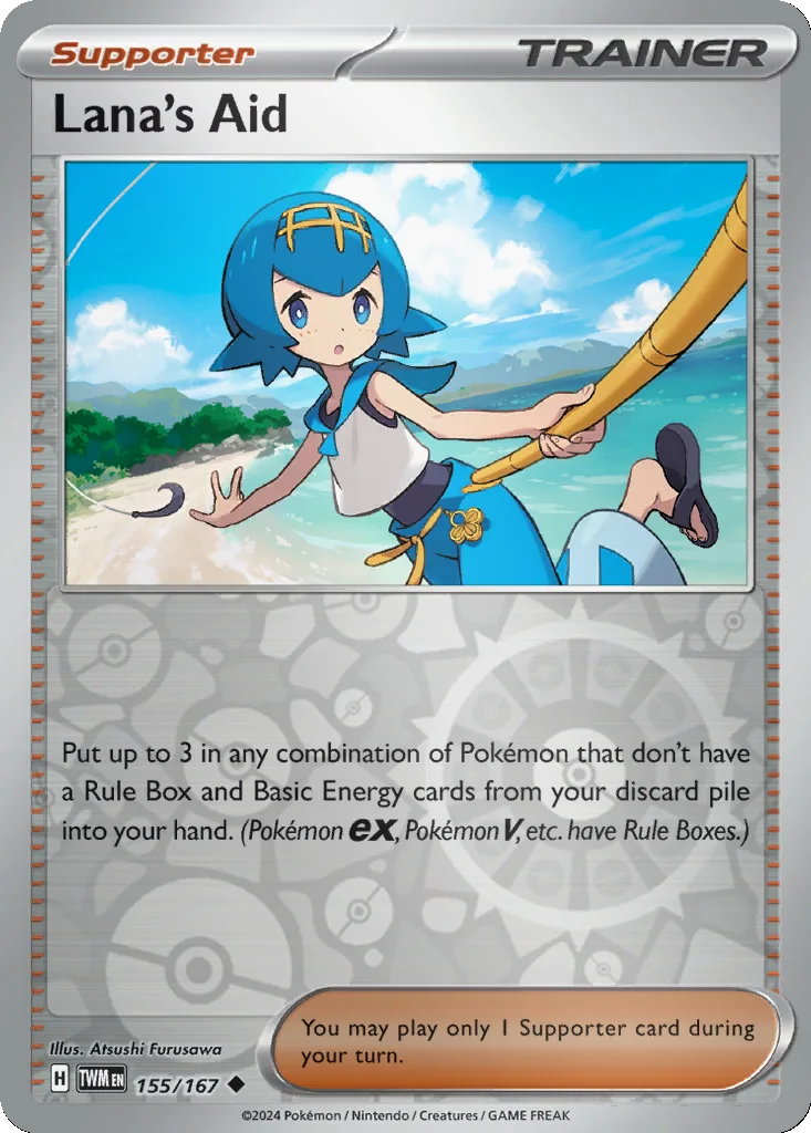 Lana's Aid 155/167 Twilight Masquerade (Reverse holo)