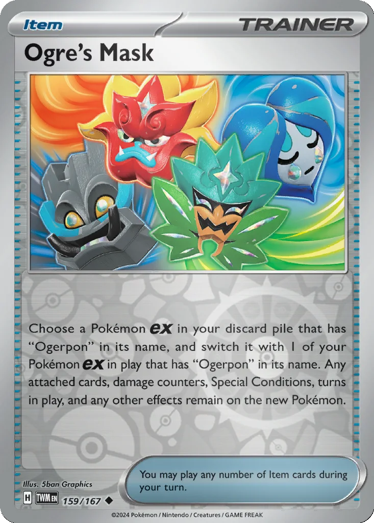 Ogre's Mask 159/167 Twilight Masquerade (Reverse holo)