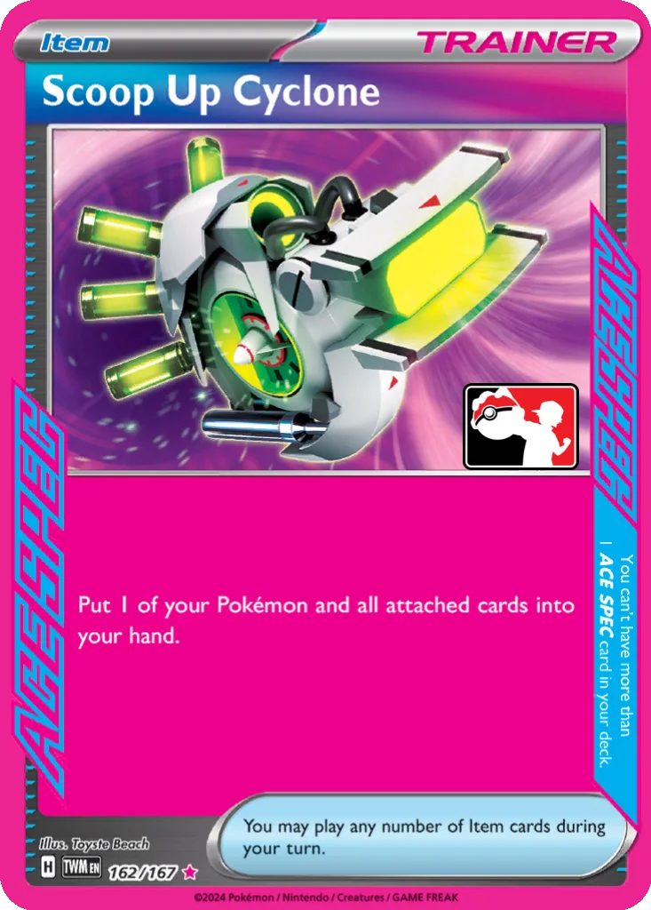 Scoop Up Cyclone 162/167 Twilight Masquerade (Play! Pokémon)