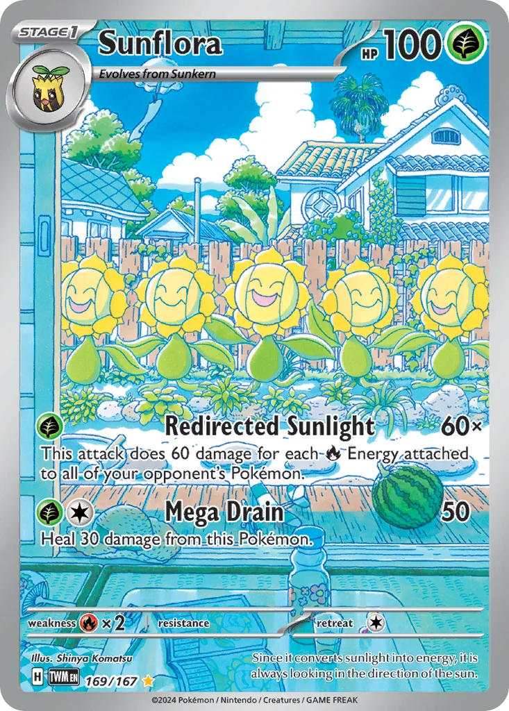 Sunflora 169/167 Twilight Masquerade (Holo)