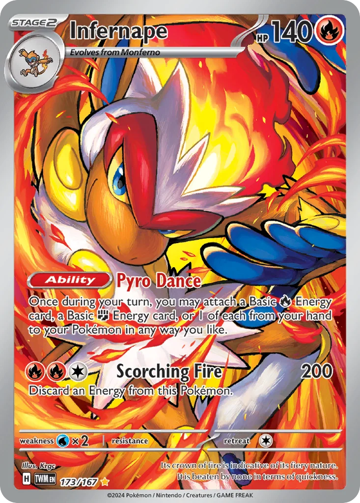 Infernape 173/167 Twilight Masquerade (Holo)