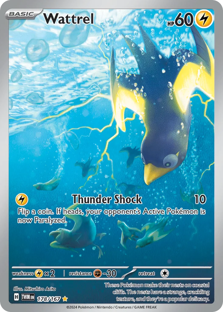 Wattrel 178/167 Twilight Masquerade (Holo)