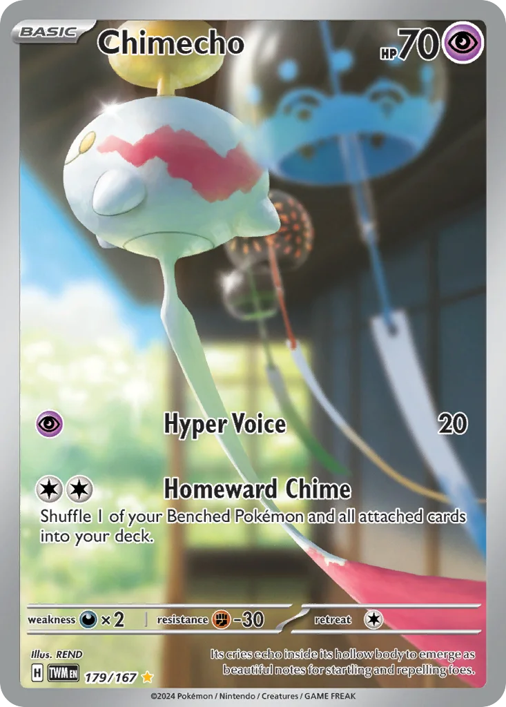 Chimecho 179/167 Twilight Masquerade (Holo)