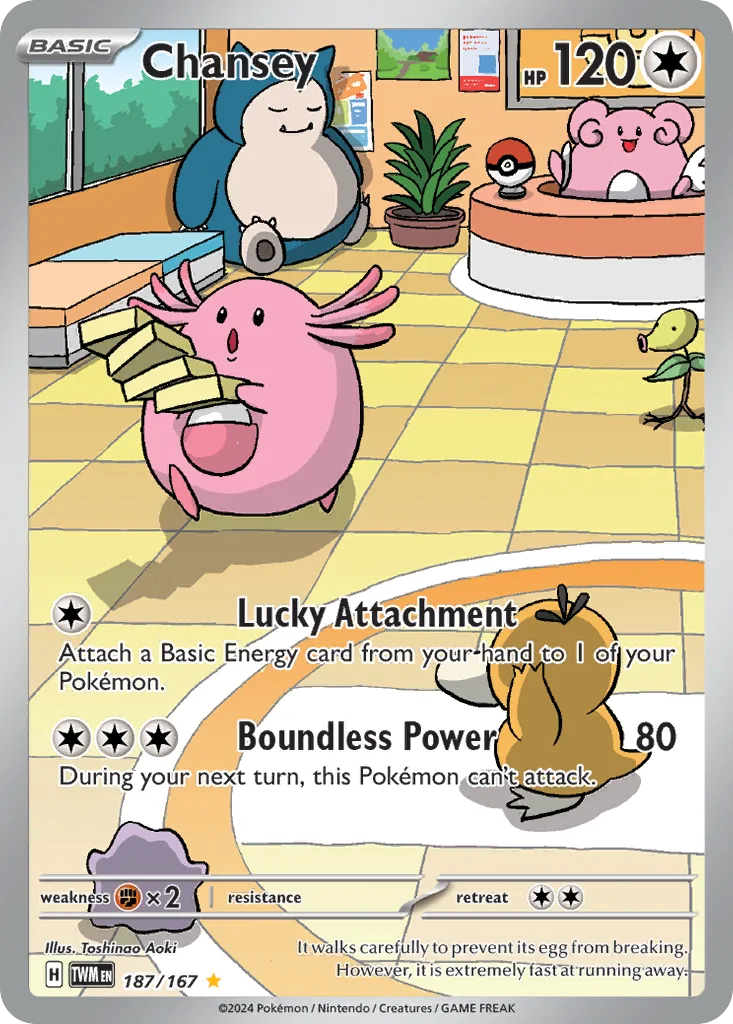 Chansey 187/167 Twilight Masquerade (Holo)