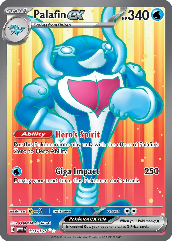 Palafin ex 193/167 Twilight Masquerade (Holo)
