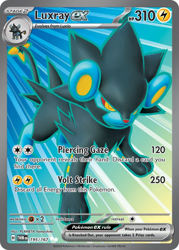 Luxray ex 195/167 Twilight Masquerade (Holo)