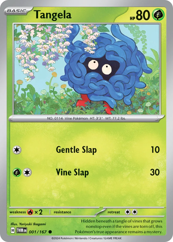 Tangela 001/167 Twilight Masquerade (Normal)