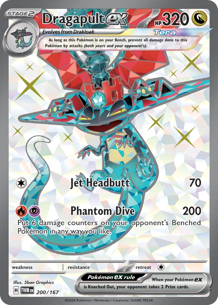 Dragapult ex 200/167 Twilight Masquerade (Holo)