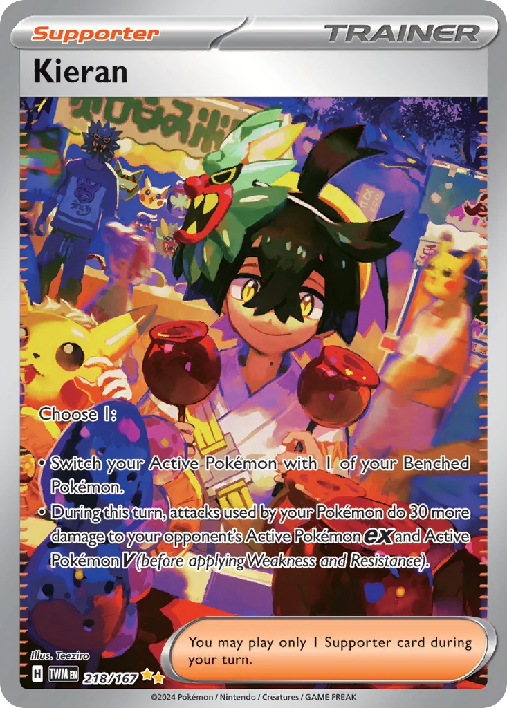 Kieran 218/167 Twilight Masquerade (Holo)