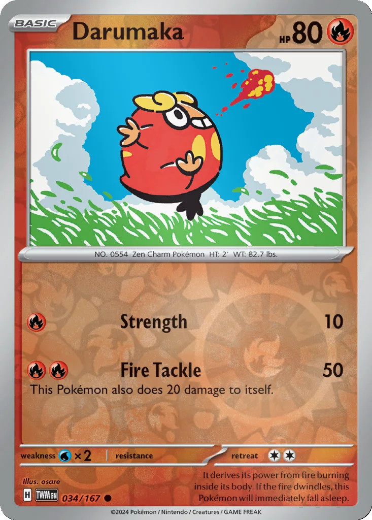 Darumaka 034/167 Twilight Masquerade (Reverse holo)