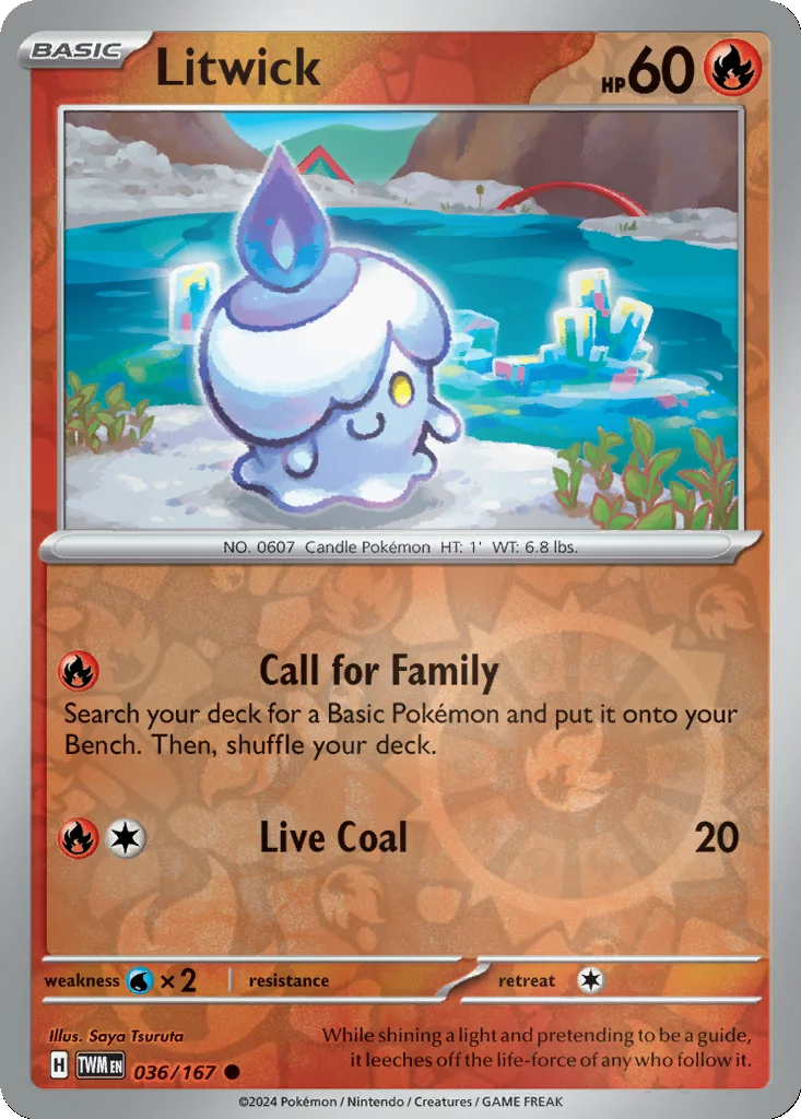 Litwick 036/167 Twilight Masquerade (Reverse holo)