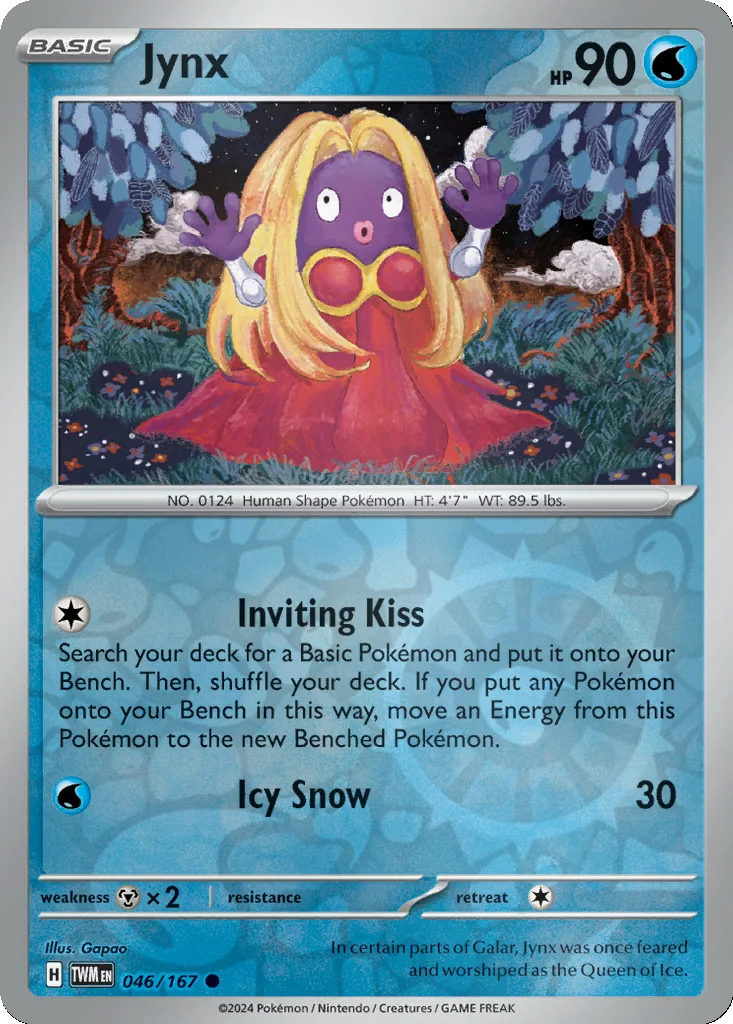 Jynx 046/167 Twilight Masquerade (Reverse holo)