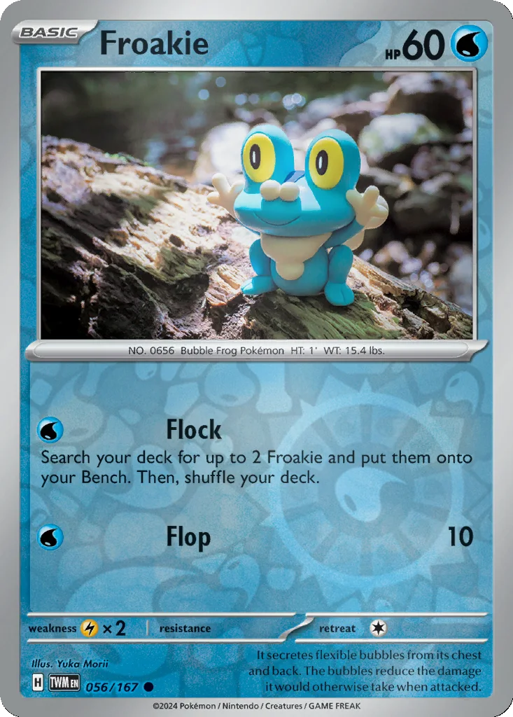 Froakie 056/167 Twilight Masquerade (Reverse holo)