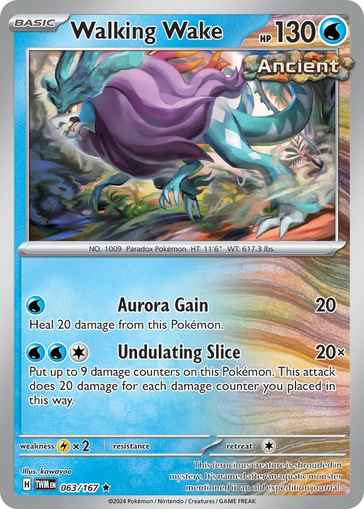 Walking Wake 063/167 Twilight Masquerade (Holo)