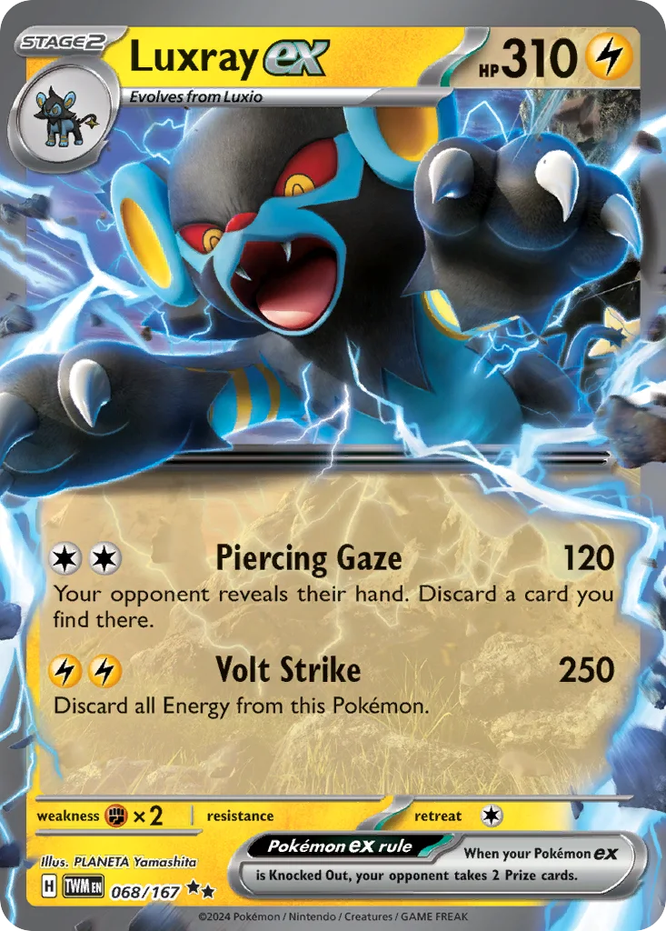 Luxray ex 068/167 Twilight Masquerade (Jumbo)