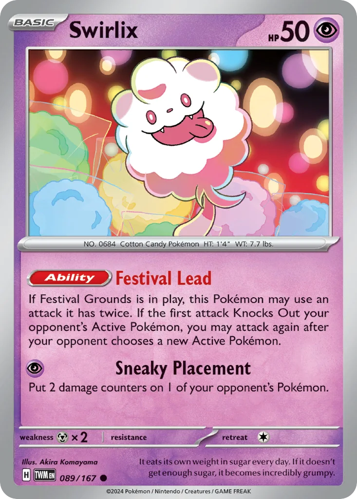 Swirlix 089/167 Twilight Masquerade (Normal)