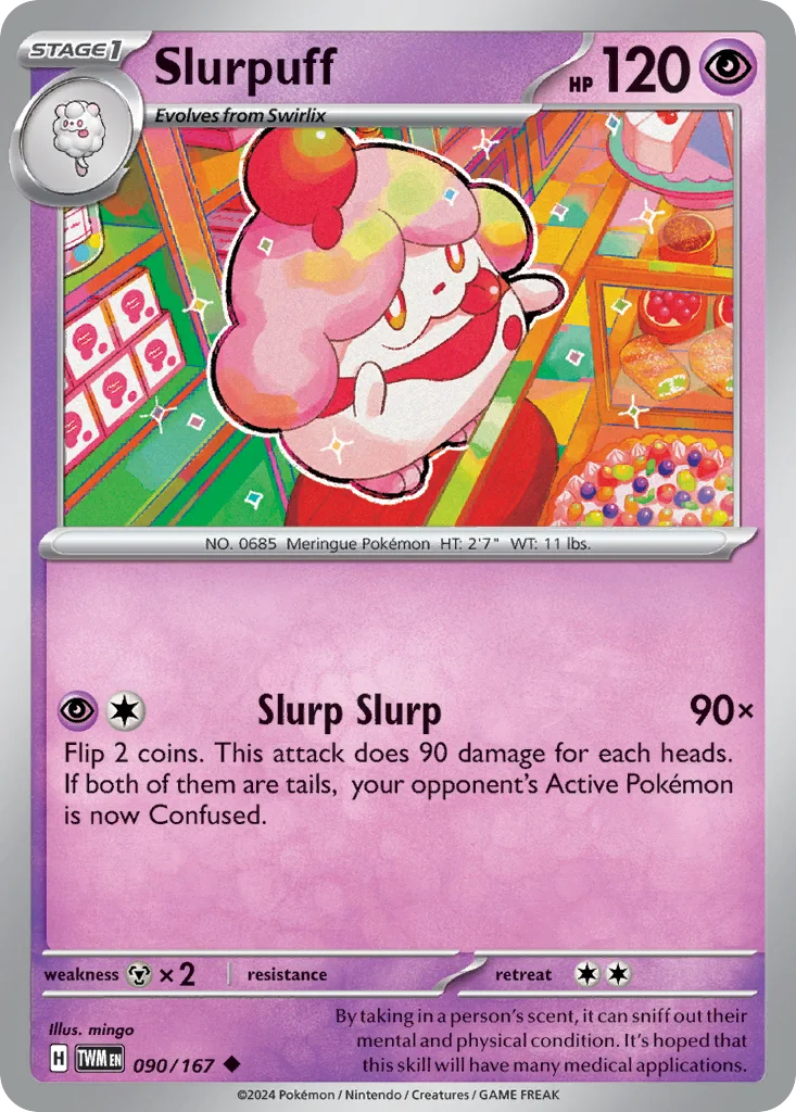 Slurpuff 090/167 SV06: Twilight Masquerade (Normal)