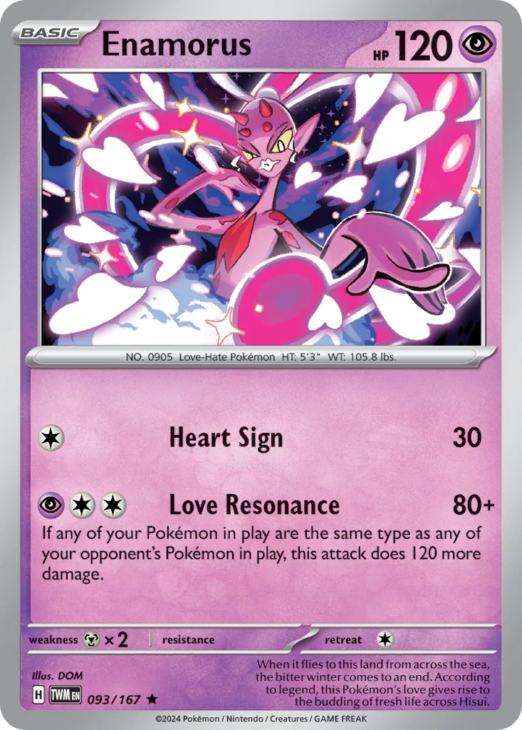 Enamorus 093/167 Twilight Masquerade (Holo)