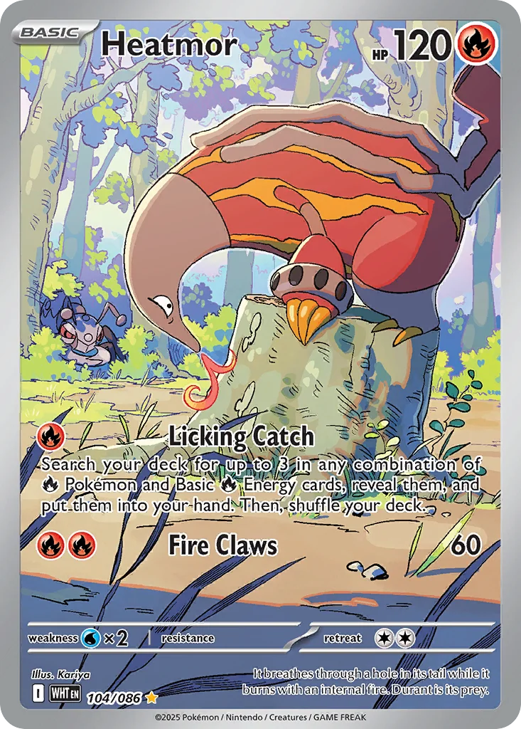 Heatmor 104/086 White Flare (Holo)