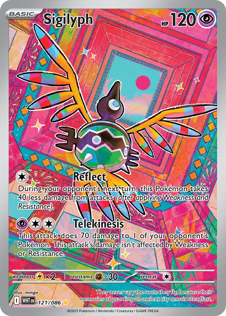 Sigilyph 121/086 White Flare (Holo)