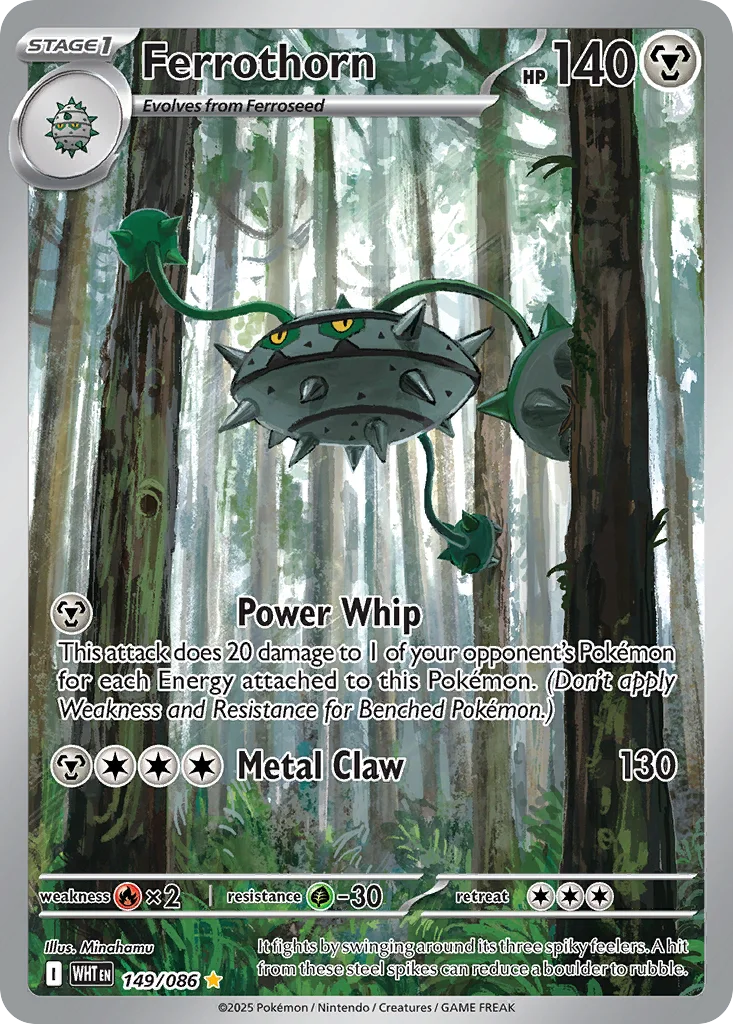 Ferrothorn 149/086 White Flare (Holo)