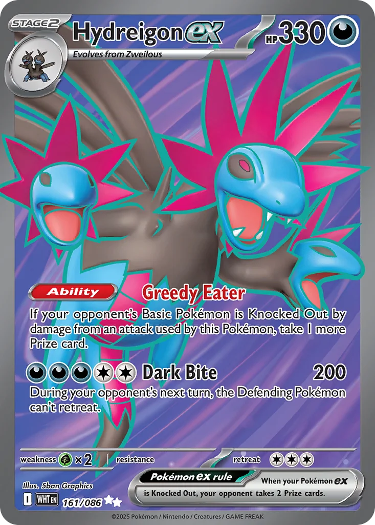 Hydreigon ex 161/086 White Flare (Holo)