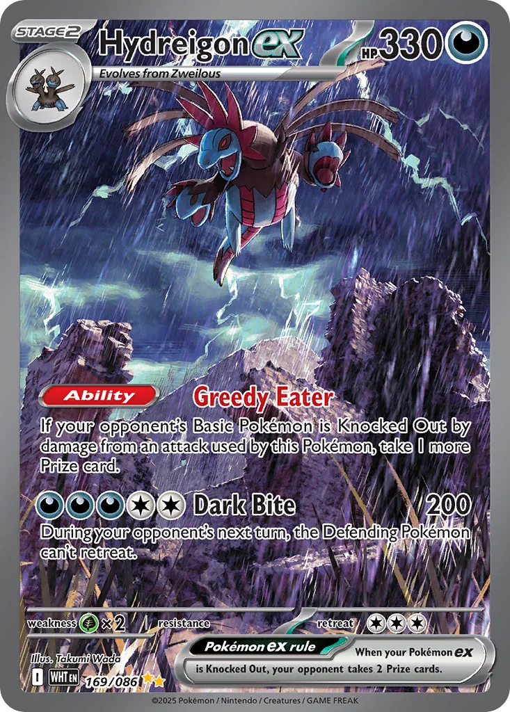 Hydreigon ex 169/086 White Flare (Holo)
