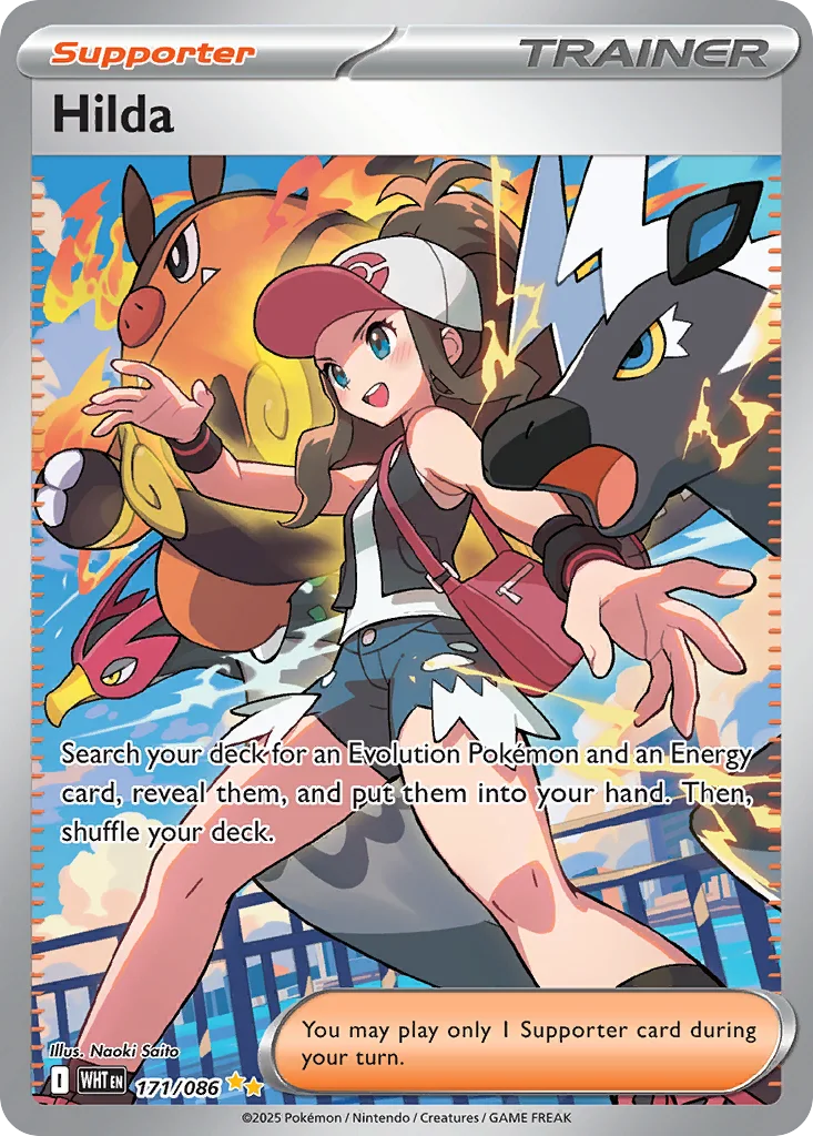 Hilda 171/086 White Flare (Holo)