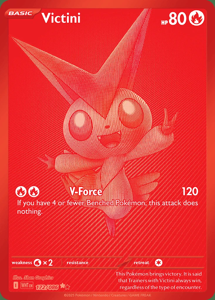 Victini 172/086 White Flare (Holo)