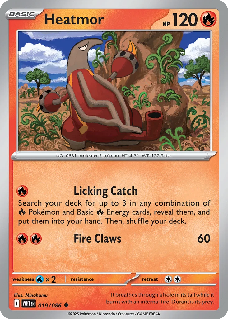 Heatmor 019/086 SV: White Flare (Normal)