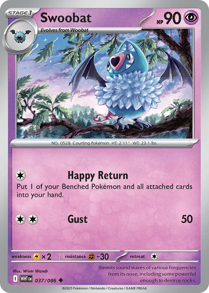 Swoobat 037/086 SV: White Flare (Normal)