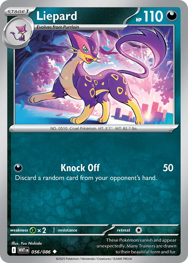 Liepard 056/086 SV: White Flare (Normal)