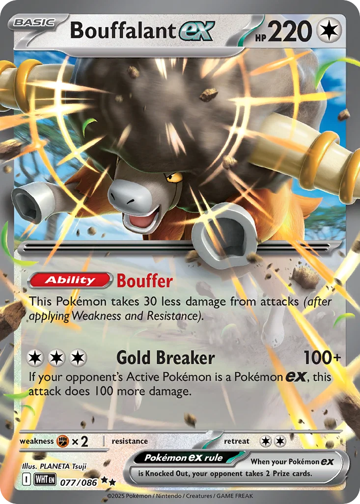 Bouffalant ex 077/086 SV: White Flare (Holo)