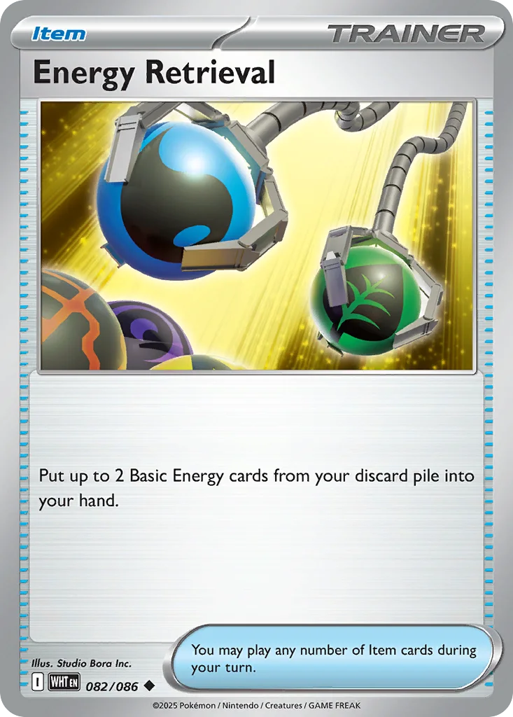 Energy Retrieval 082/086 SV: White Flare (Normal)