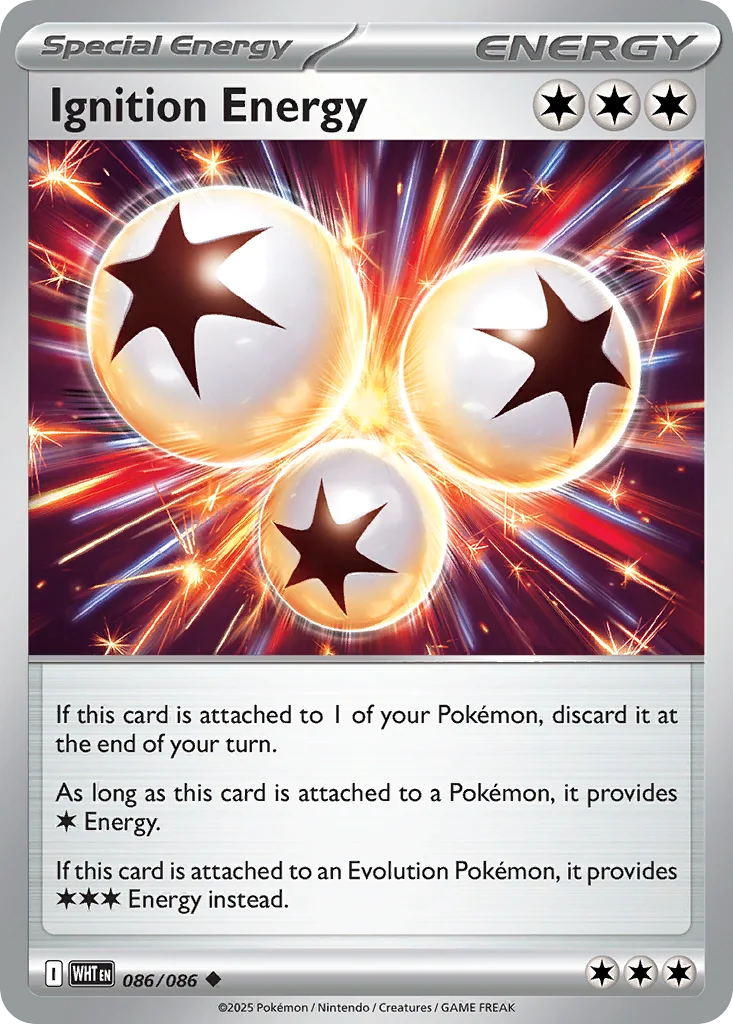 Ignition Energy 086/086 SV: White Flare (Normal)