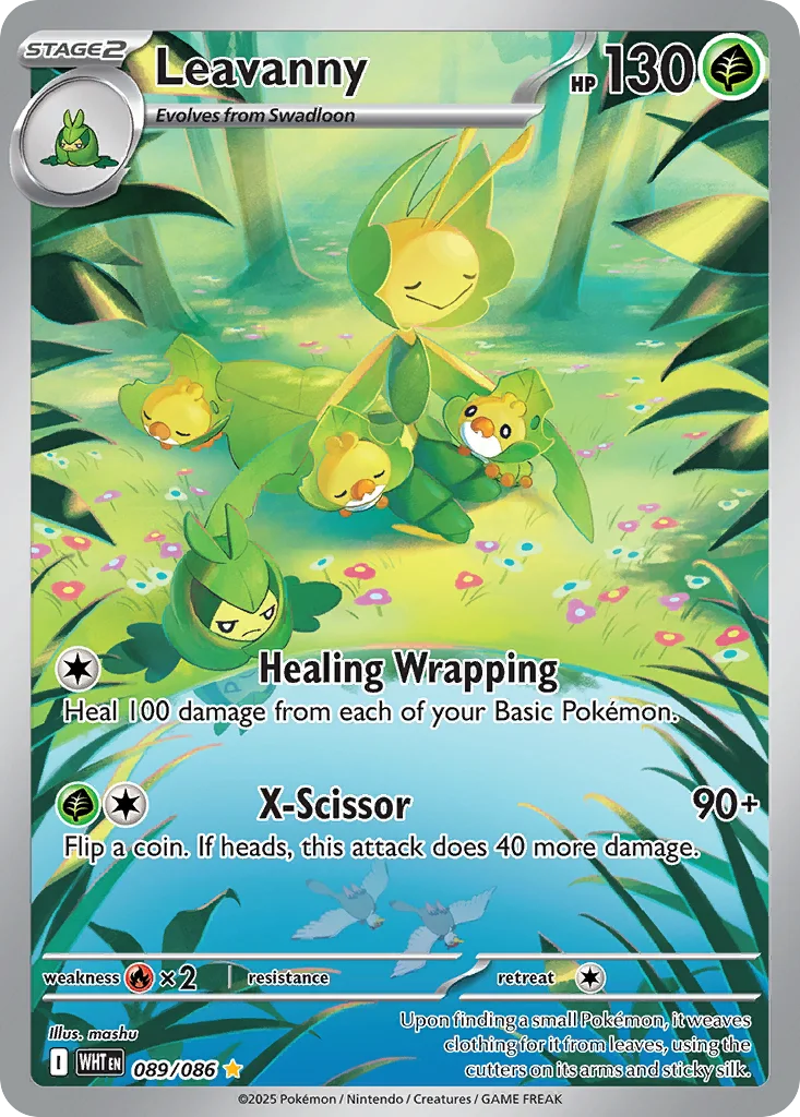 Leavanny 089/086 White Flare (Holo)