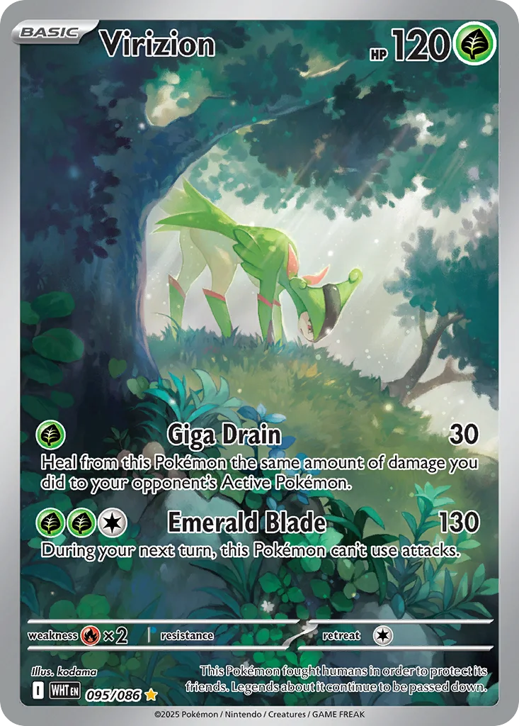 Virizion 095/086 White Flare (Holo)