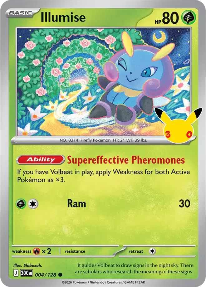 Illumise – 30th Celebration nr 004/128 (Holo)