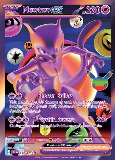 Mewtwo ex 157/128