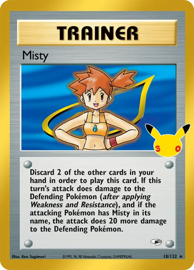 Misty – 30th Celebration: Classic Collection nr 18/132 (Classic holo)