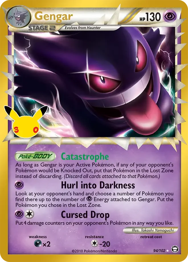 Gengar – 30th Celebration: Classic Collection nr 94/102 (Classic holo)