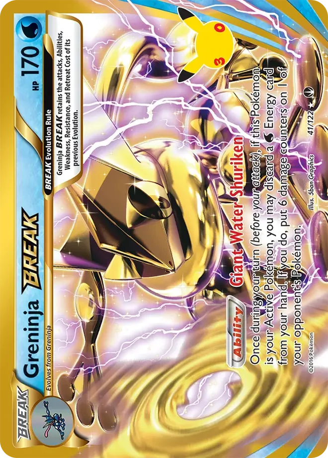 Greninja BREAK – 30th Celebration: Classic Collection nr 41/122 (Classic holo)
