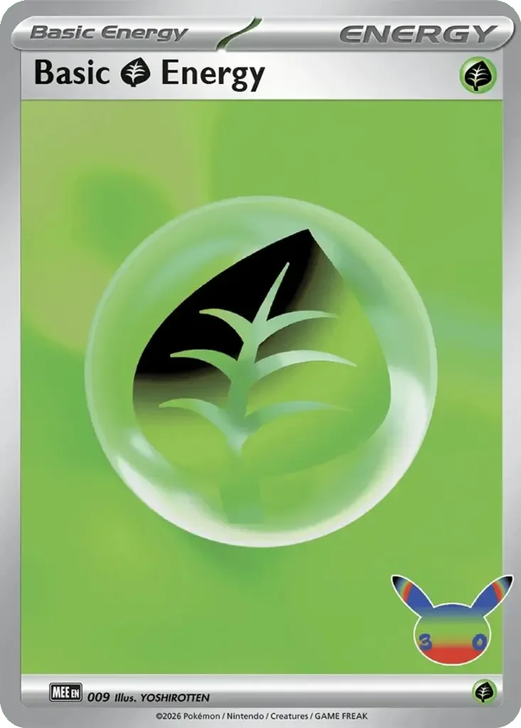 Basic Grass Energy – 30th Celebration nr MEE 009/128 (Holo)