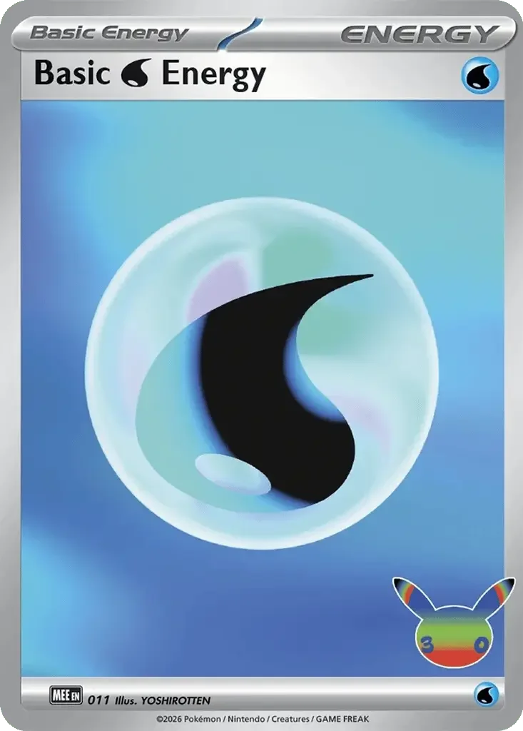 Basic Water Energy – 30th Celebration nr MEE 011/128 (Holo)