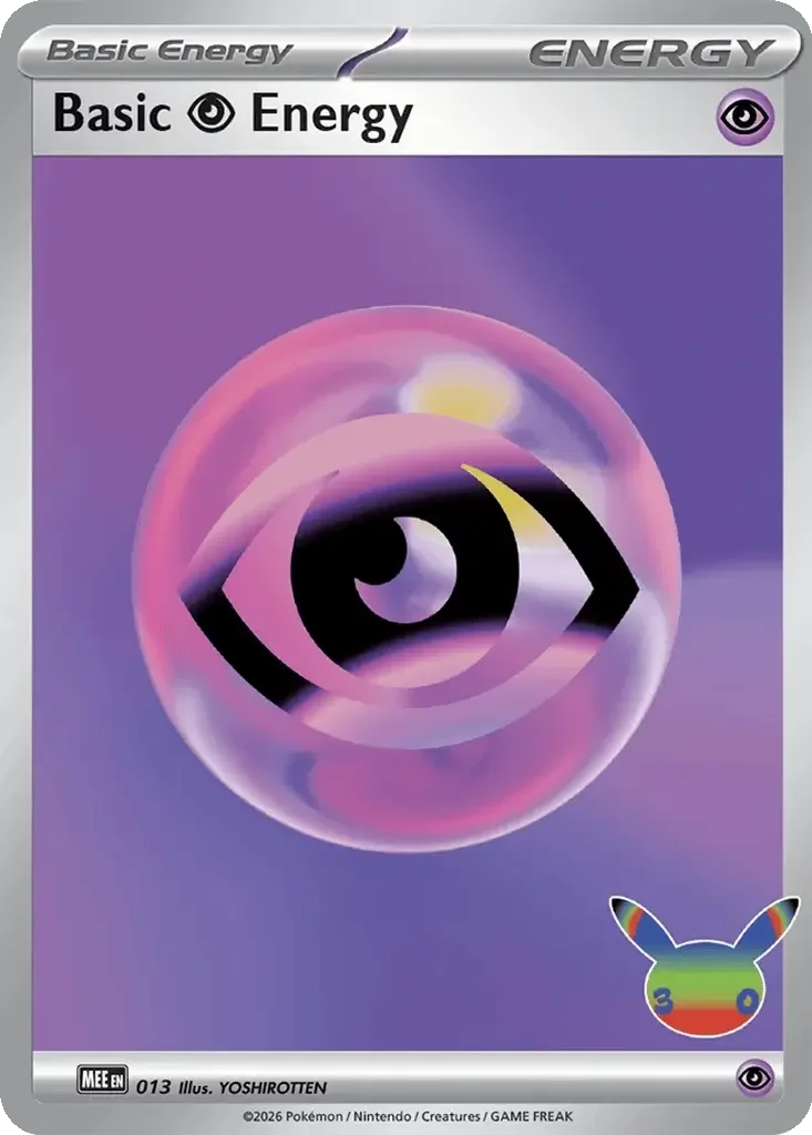 Basic Psychic Energy – 30th Celebration nr MEE 013/128 (Holo)