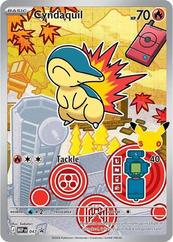 Cyndaquil – Mega Evolution Promo nr 047 (First Partner • Series 2)