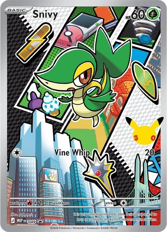 Snivy – Mega Evolution Promo nr 049 (First Partner • Series 2)