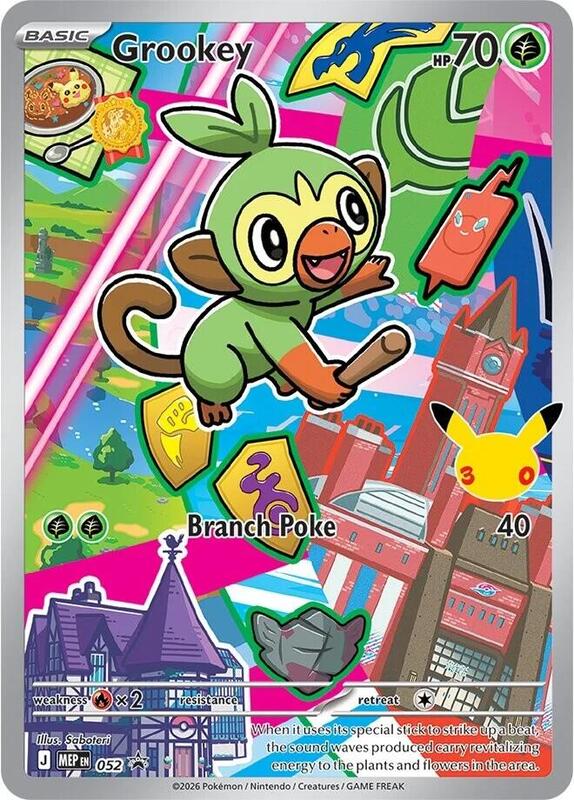 Grookey – Mega Evolution Promo nr 052 (First Partner • Series 2)