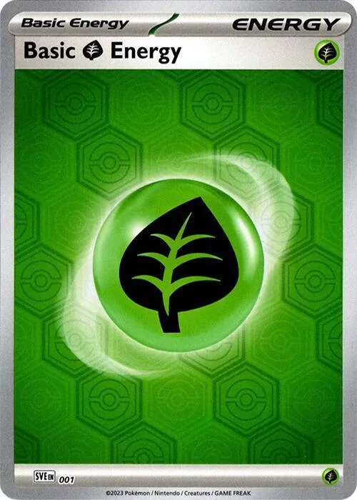 Basic Grass Energy – Shrouded Fable nr SVE 001/064 (Holo Energy)
