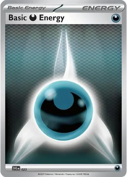Basic Darkness Energy – White Flare nr SVE 023/086 (Holo Energy)